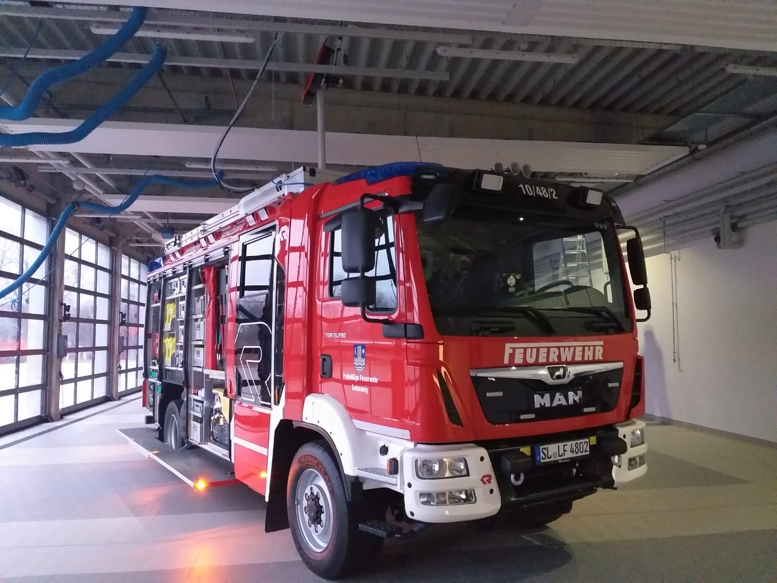 HLF 20 auf MAN Fahrgestell und Aufbau der Firma Rosenbauer